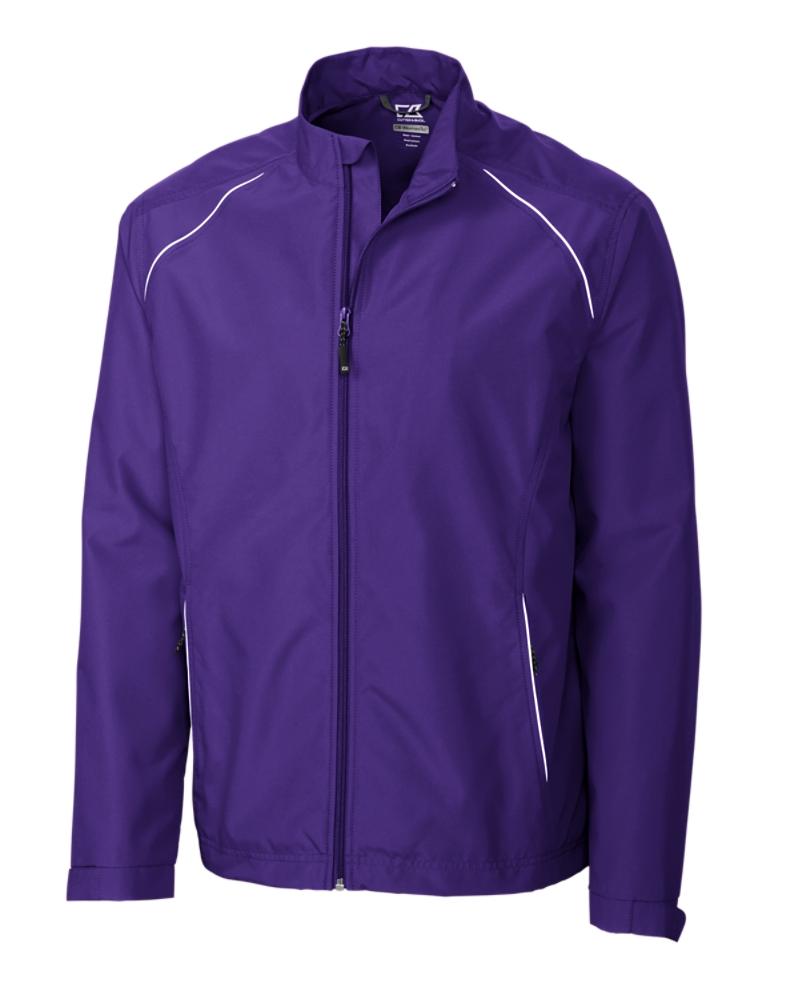 Cutter and Buck Beacon Full-Zip Jacket - MCO00923 - College Purple