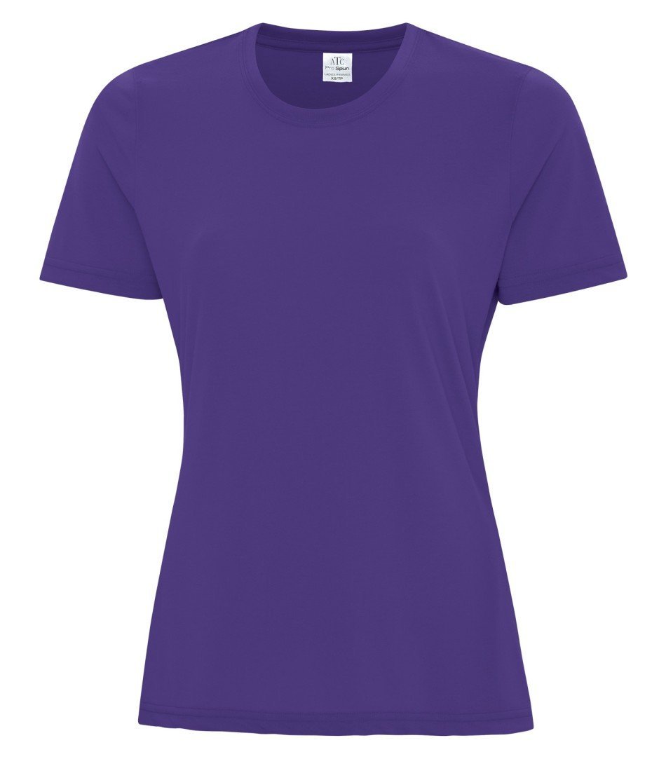 Performance T-Shirt Men's Cut, Purple. atc3600