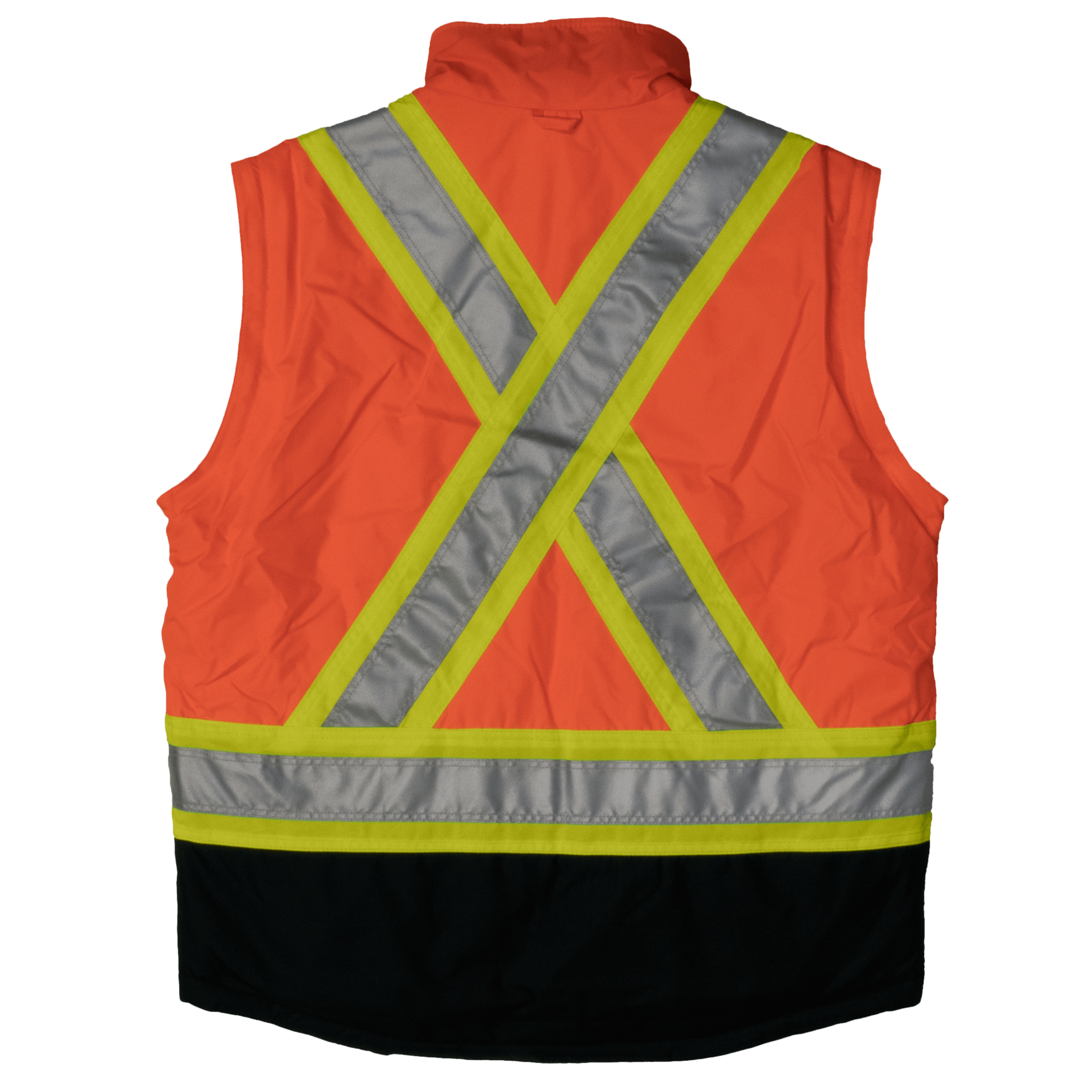 Tough Duck 5-in-1 Safety Jacket - S426 - Fluorescent Orange - vest- back