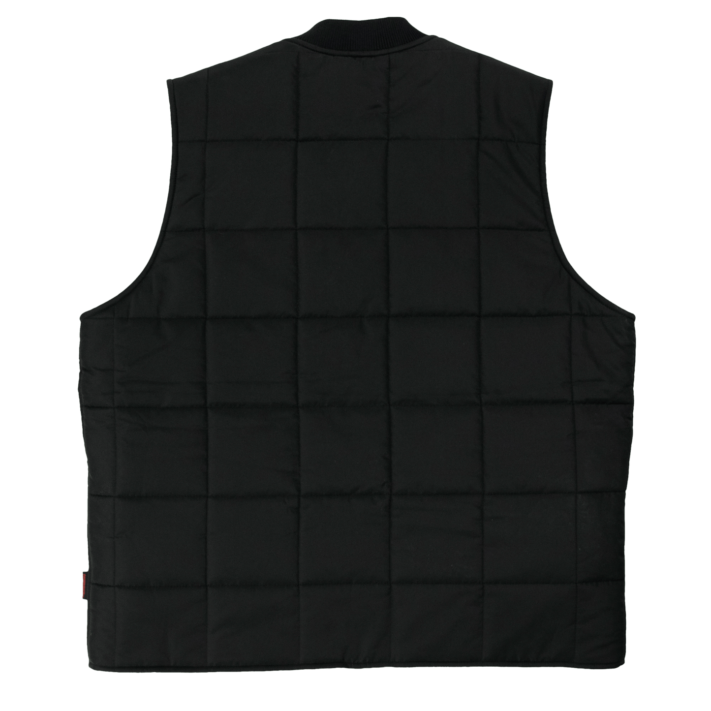 Tough Duck Box Quilted Vest - WV01 - Black - back