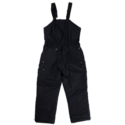 Tough Duck Insulated Bib Overalls - 7537 - Black - back