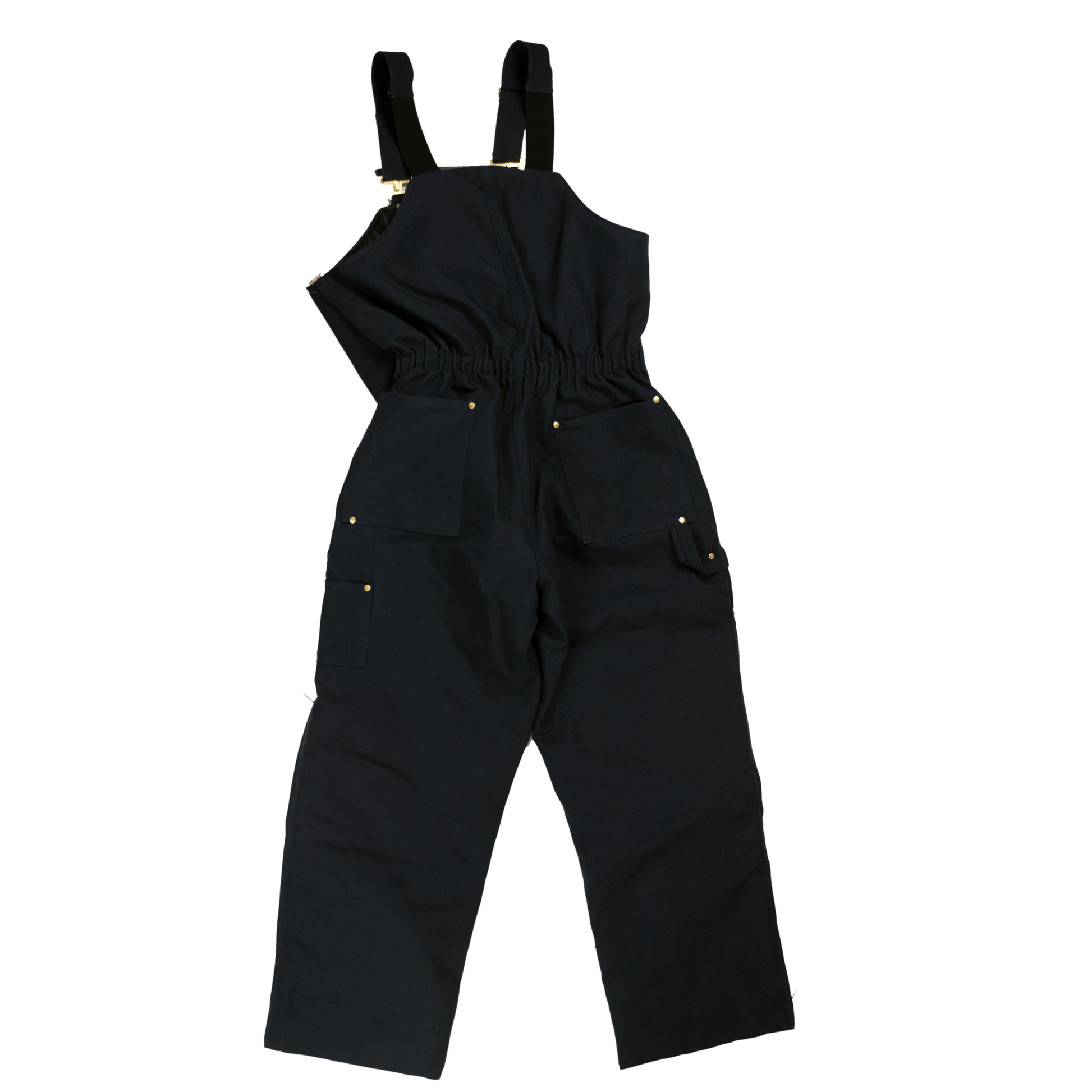 Tough Duck Insulated Bib Overalls - 7537 - Navy - back
