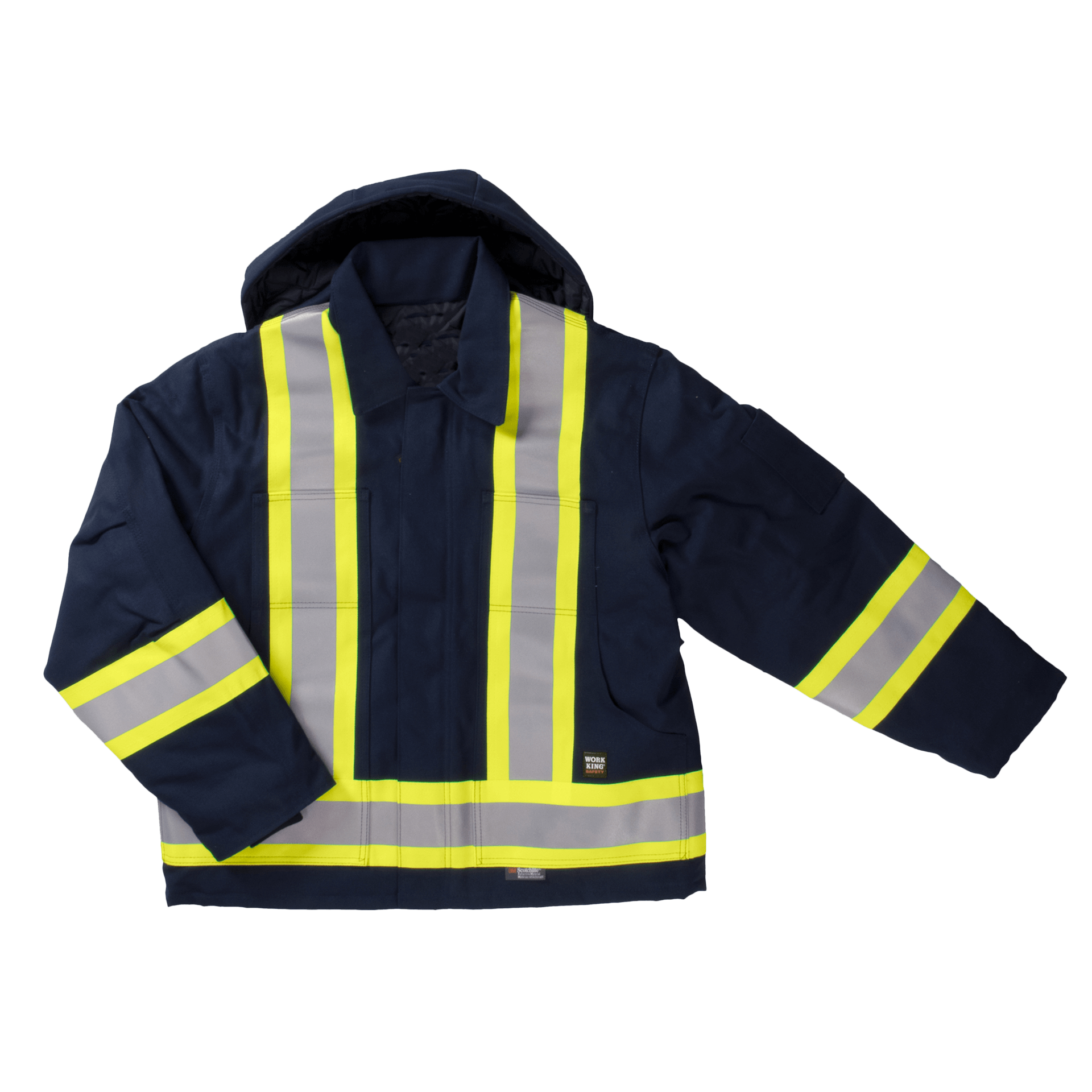 Tough Duck Duck Safety Jacket - S457 - Navy