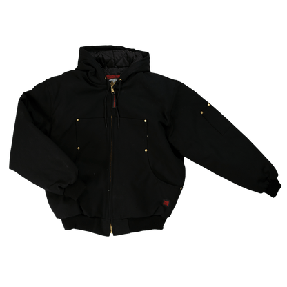 Tough Duck Hooded Bomber Jacket - 5123 - Black