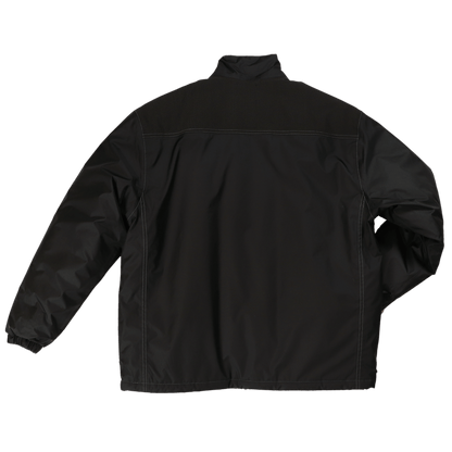 Tough Duck Insulated Poly Oxford Jacket - WJ24 - Black - back