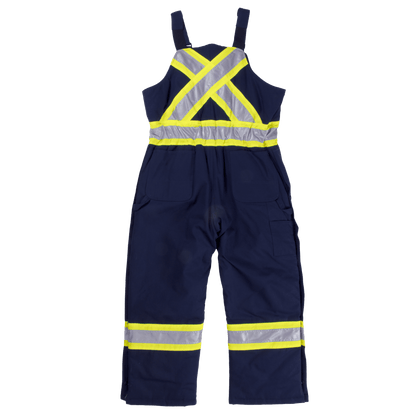 Tough Duck Insulated Safety Overall (Cotton Duck) - S757 - Navy - back
