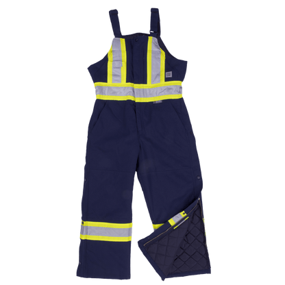 Tough Duck Insulated Safety Overall (Cotton Duck) - S757 - Navy