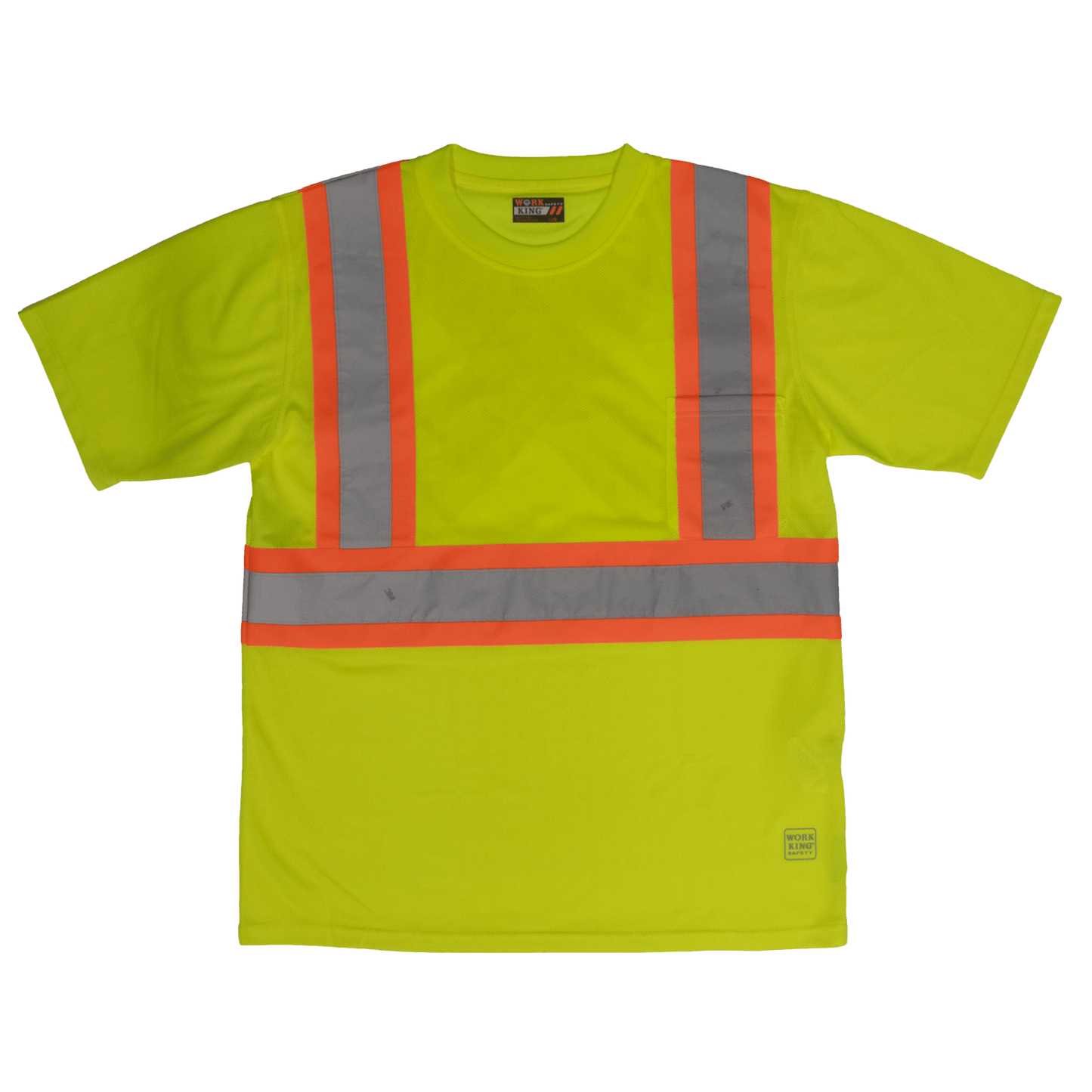Tough Duck Short Sleeve Safety T-Shirt - S392 - Fluorescent Green