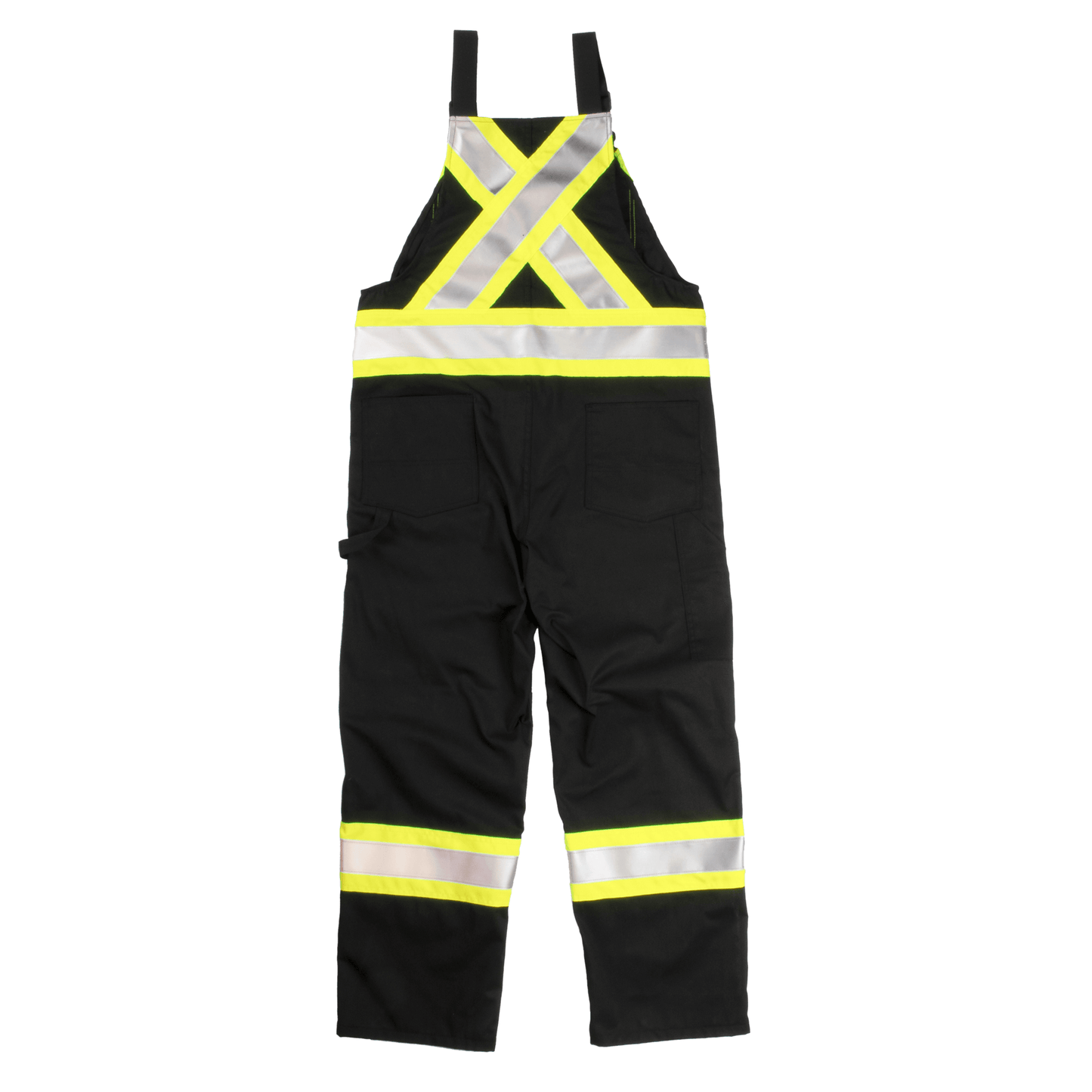Tough Duck Unlined Safety Overall - S769 - Black - back