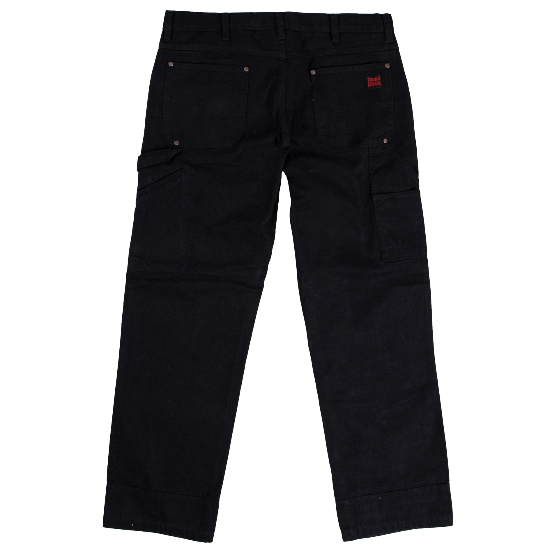 Tough Duck Washed Duck Pants - WP02 - Black - back