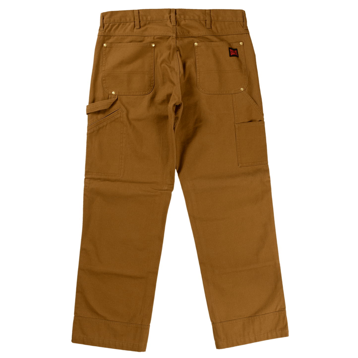 Tough Duck Washed Duck Pants - WP02 - Brown - back