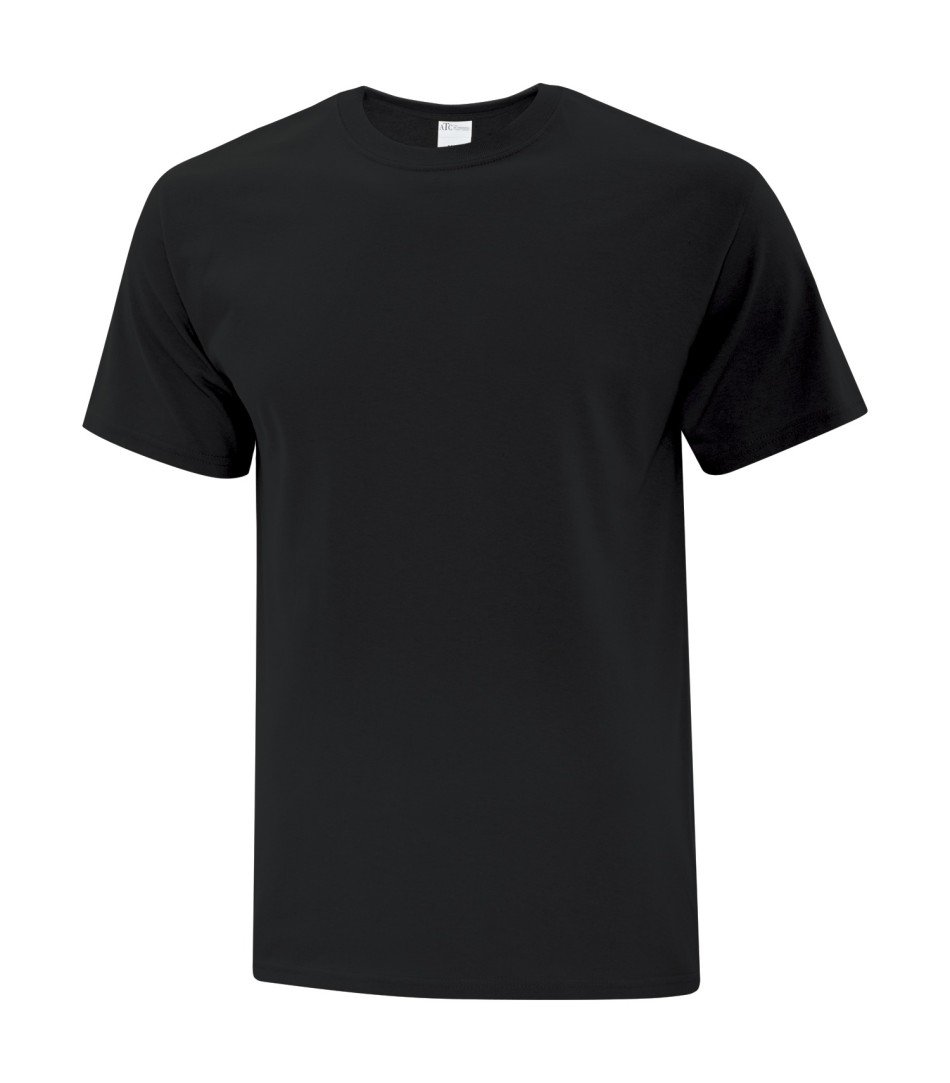 Basic T-Shirt: Men's Cut - ATC1000 - Black