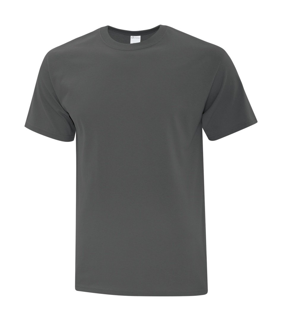 Basic T-Shirt: Men's Cut - ATC1000 - Charcoal