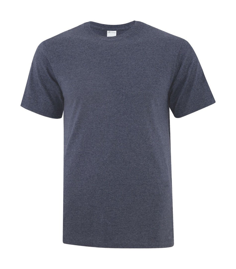 Basic T-Shirt: Men's Cut - ATC1000 - Heather Navy