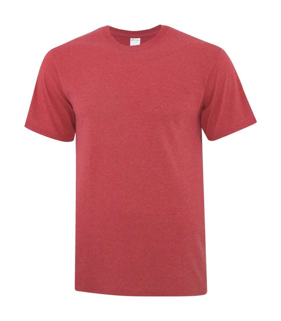 Basic T-Shirt: Men's Cut - ATC1000 - Heather Red
