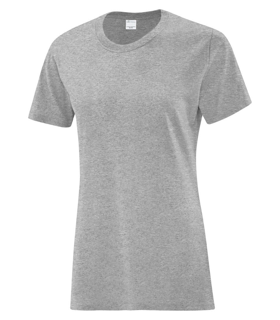 Basic T-Shirt: Women's Cut - ATC1000L - Athletic Heather
