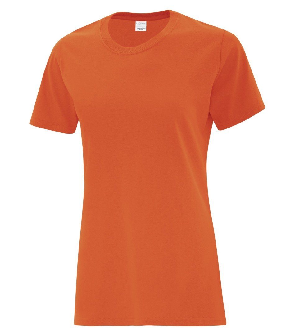 Basic T-Shirt: Women's Cut - ATC1000L - Orange