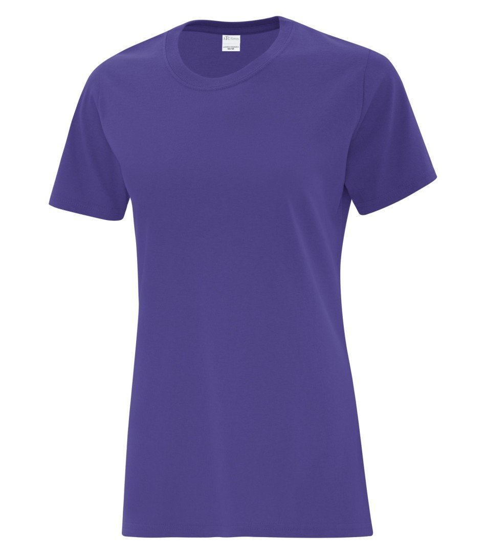 Basic T-Shirt: Women's Cut - ATC1000L - Purple