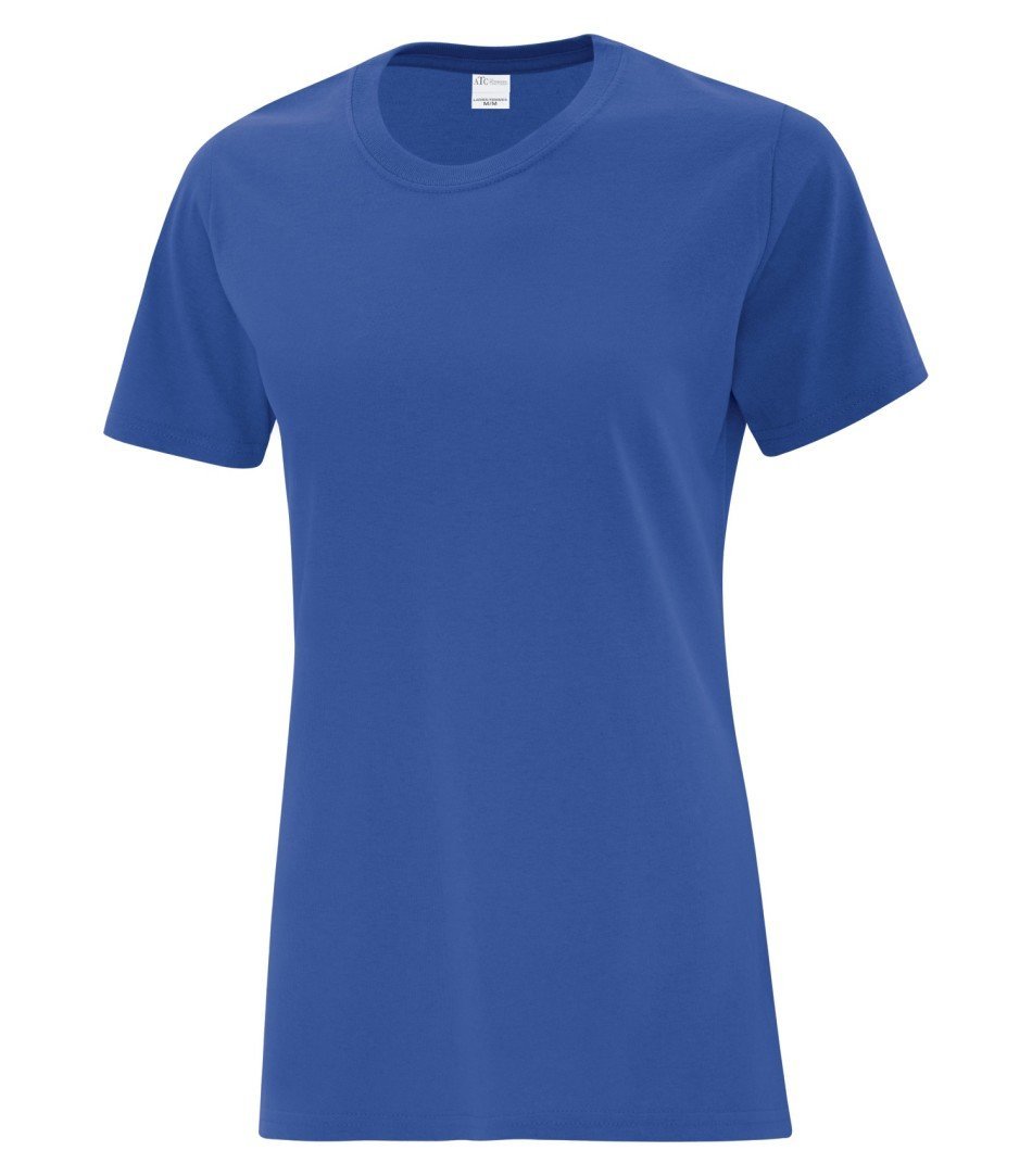 Basic T-Shirt: Women's Cut - ATC1000L - Royal