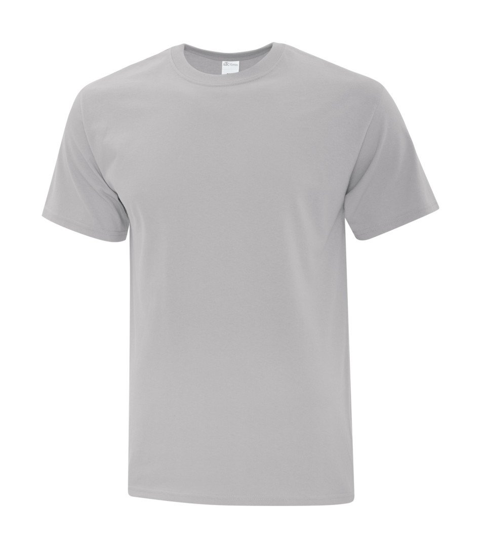 Basic T-Shirt: Men's Cut - ATC1000 - Silver