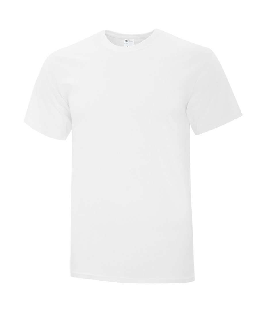 Basic T-Shirt: Men's Cut - ATC1000 - White