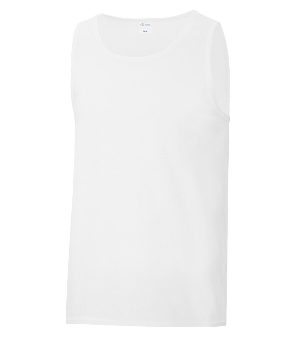 Basic Sleeveless Shirt: Men's Cut - ATC1004 - White