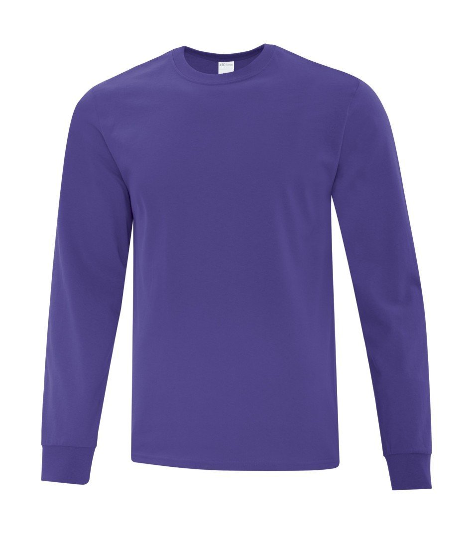 Basic Long Sleeve Shirt - ATC1015 - Purple