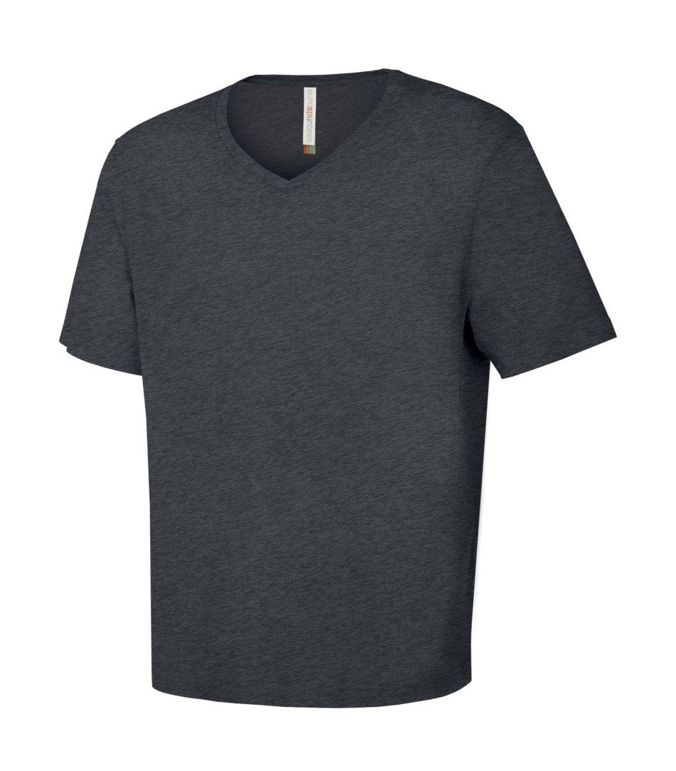 Premium T-Shirt: V-Neck - ATC8001 - Charcoal Heather