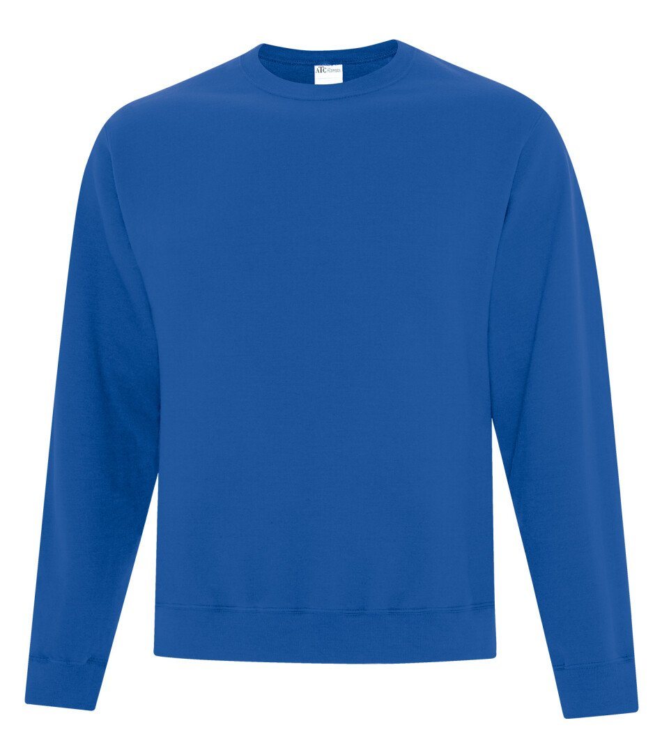 Basic Fleece Sweater: Crew Neck - ATCF2400 - Royal