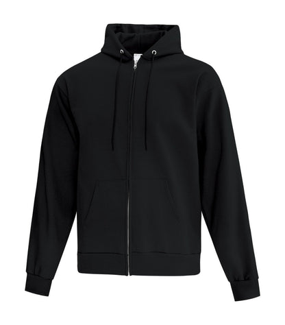 Basic Fleece Sweater: Full Zip - ATCF2600 - Black