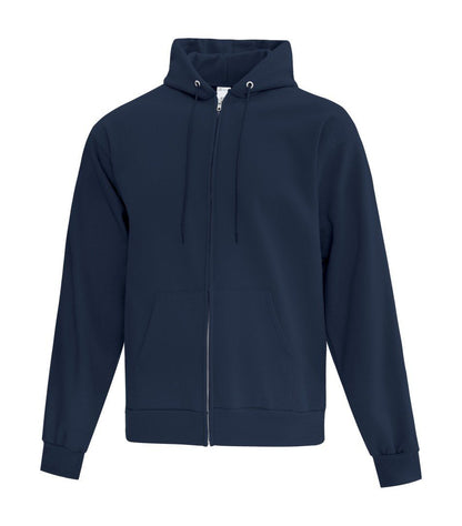 Basic Fleece Sweater: Full Zip - ATCF2600 - Navy