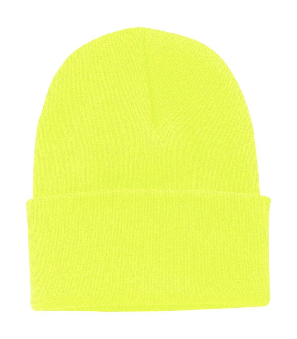 Knit Toque - C100 - Neon Yellow