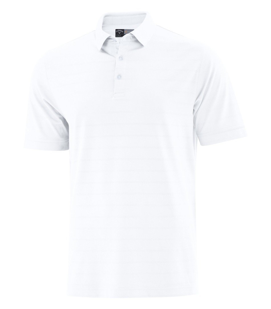 Premium Polo Shirt: Men's Cut Callaway Opti-Vent - CGM451 - Bright White