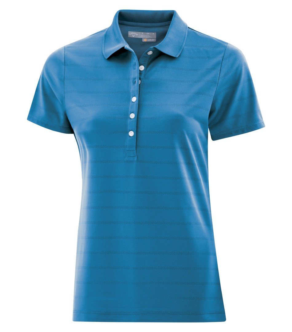 Premium Polo Shirt: Women's Cut Callaway Opti-Vent - CGW437 - Medium Blue