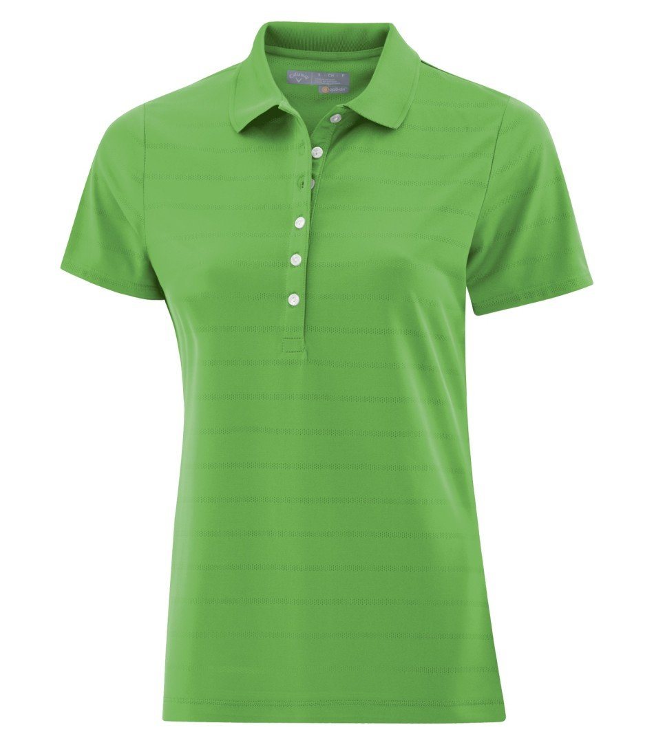 Premium Polo Shirt: Women's Cut Callaway Opti-Vent - CGW437 - Vibrant Green