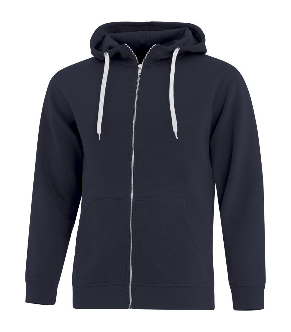 Premium Fleece Sweater: Full Zip - F2018 - True Navy