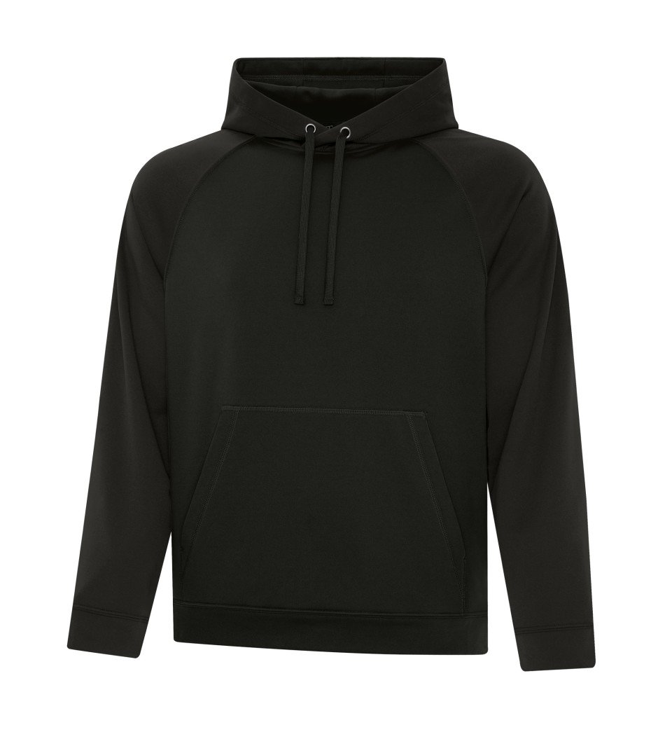 Performance Fleece Sweater: Premium Colour Variations Two Tone - F2037 - Black