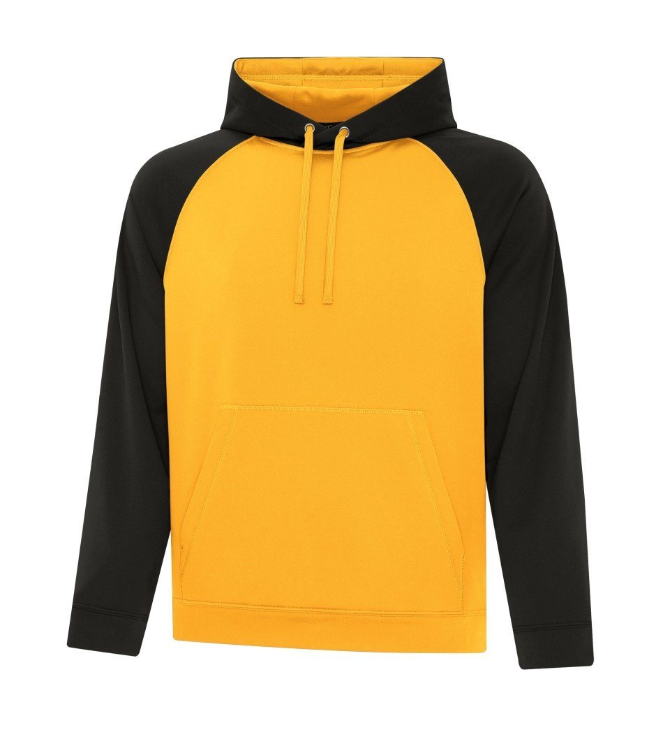 Performance Fleece Sweater: Premium Colour Variations Two Tone - F2037 - Gold
