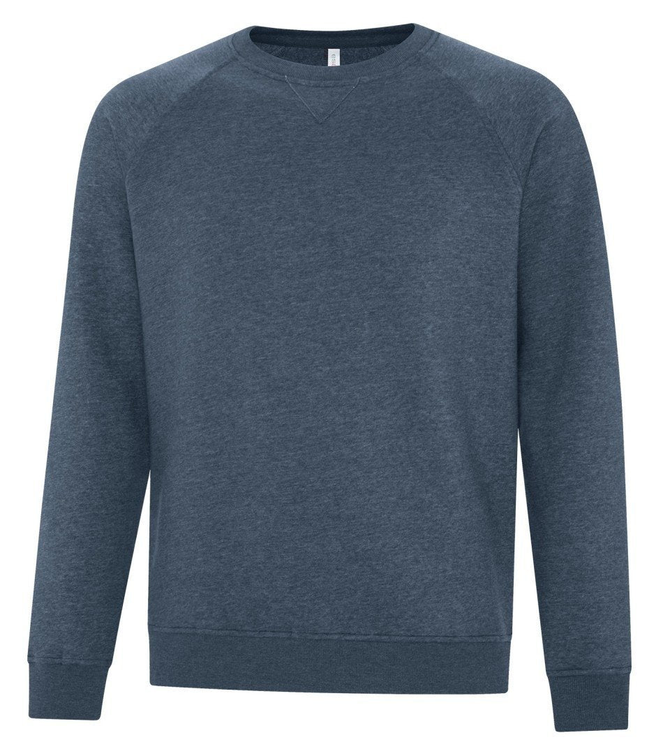 Premium Fleece Sweater: Crew Neck - F2046 - Navy
