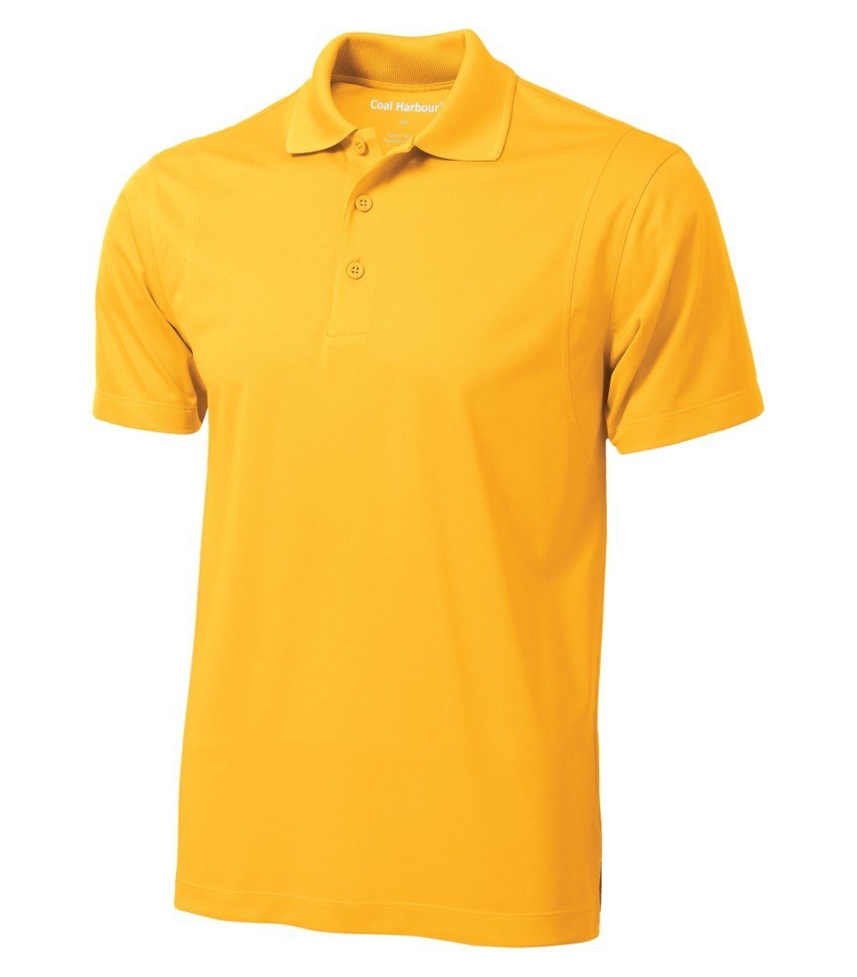 Basic Polo Shirt: Men's Cut Snag Resistant - S445 - Gold