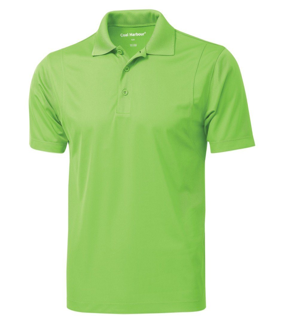 Basic Polo Shirt: Men's Cut Snag Resistant - S445 - Green Oasis