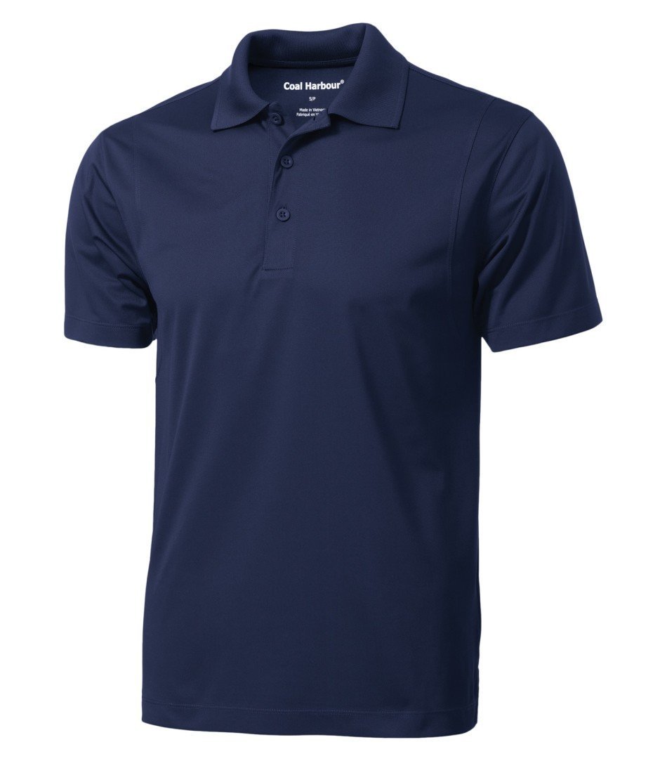 Basic Polo Shirt: Men's Cut Snag Resistant - S445 - True Navy